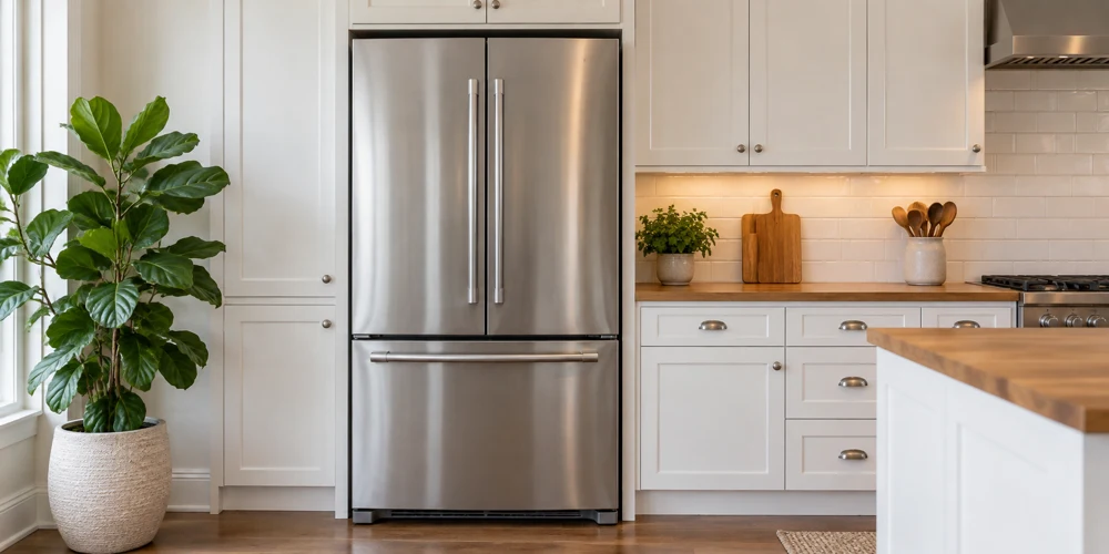 Refrigerator in a home